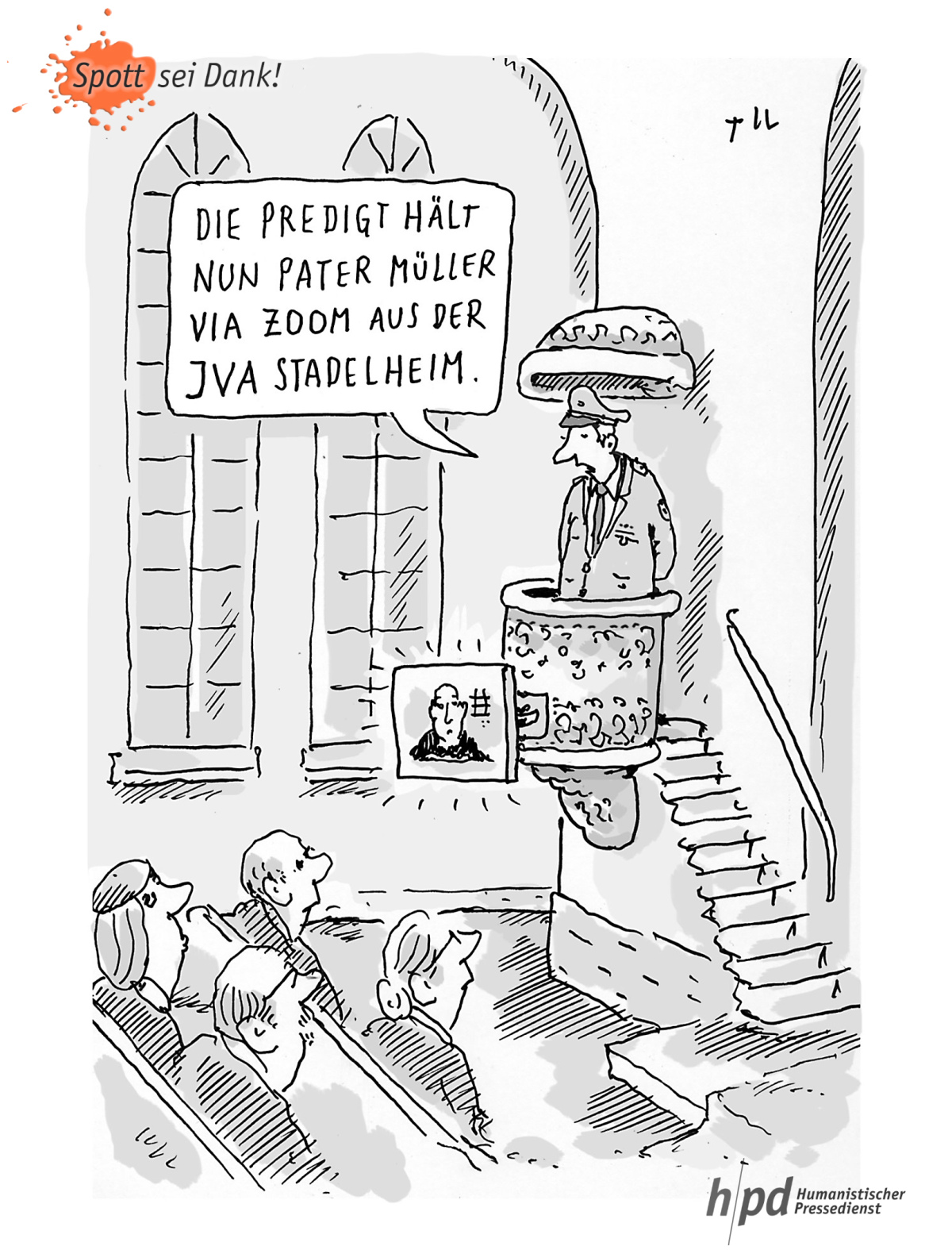 Karikatur: Til Mette