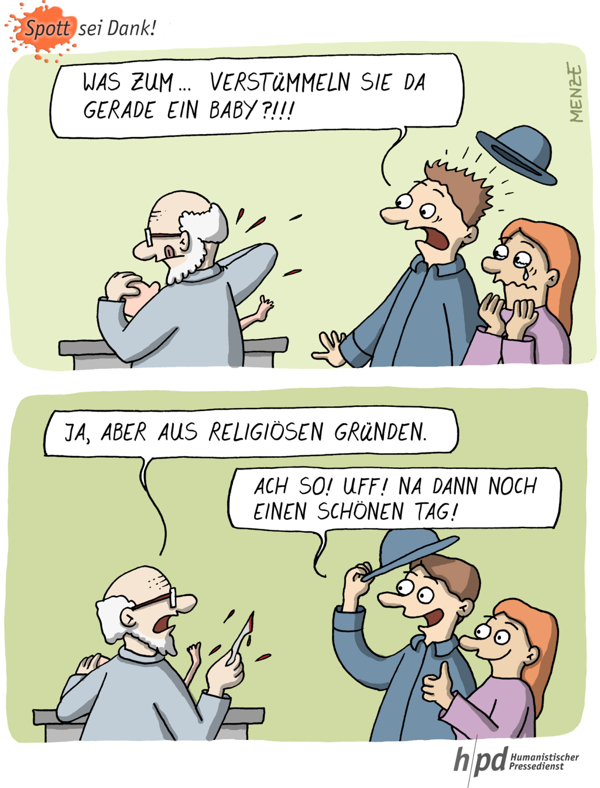 Karikatur: Nadia Menze