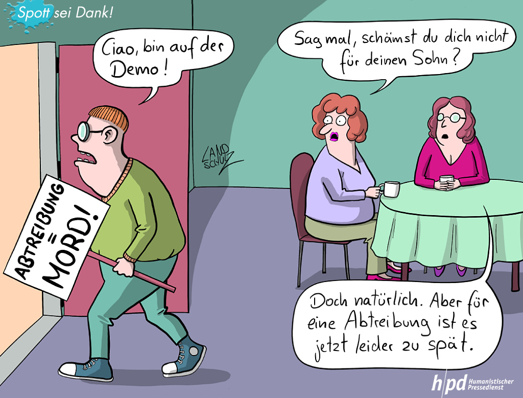 Karikatur: Dorthe Landschulz
