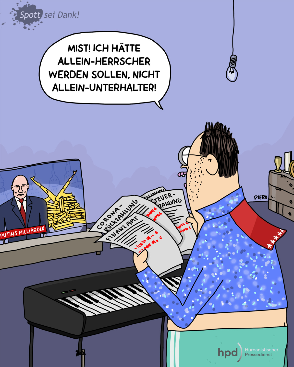 Karikatur: Piero Masztalerz