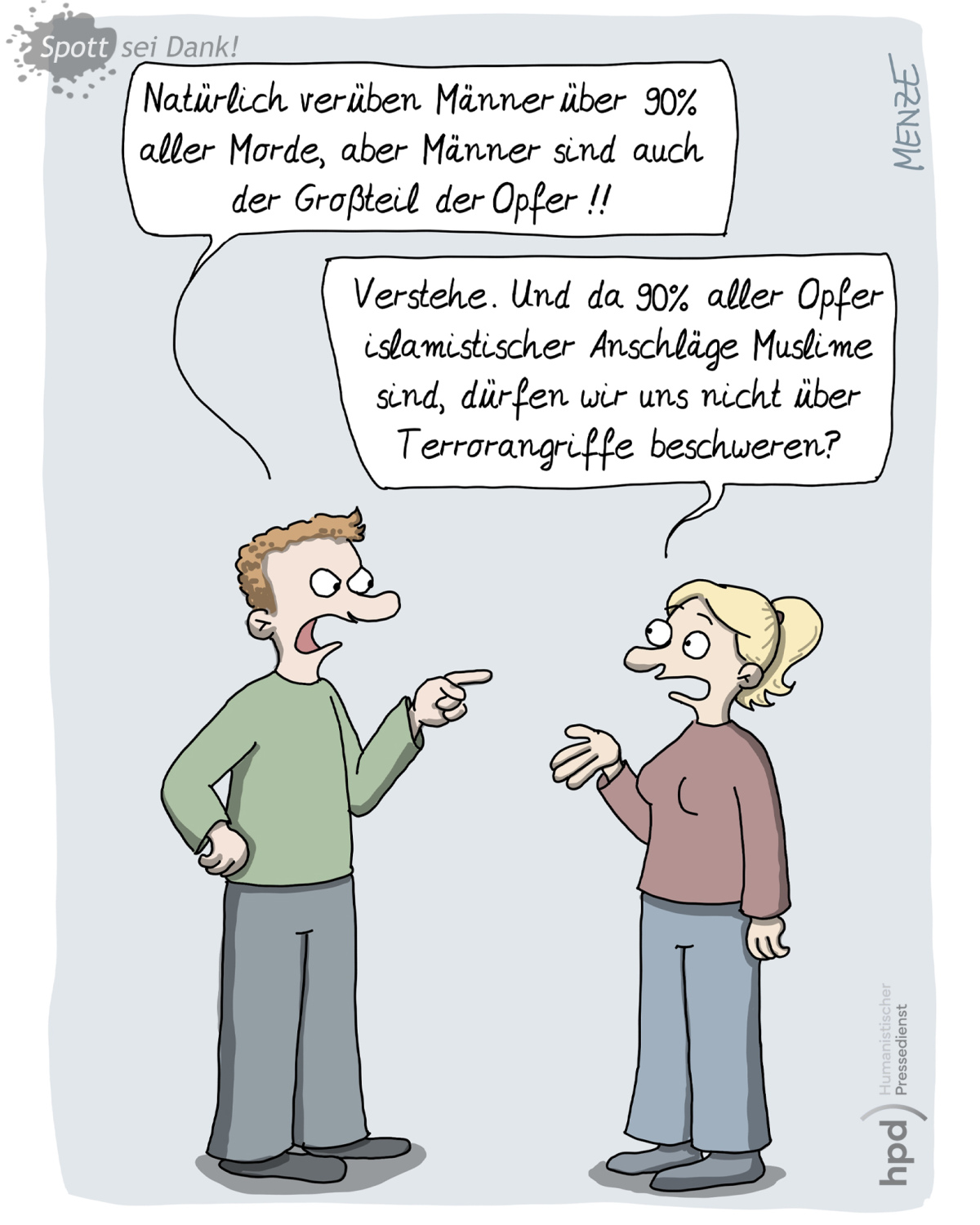 Karikatur: Nadia Menze