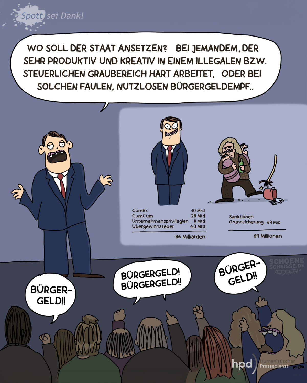 Karikatur: Piero Masztalerz