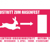 Werbeflyer zum Hasenfest 2012.