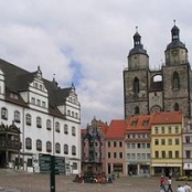 Marktplatz in Wittenberg, Foto: Cethegus (Wikipedia)