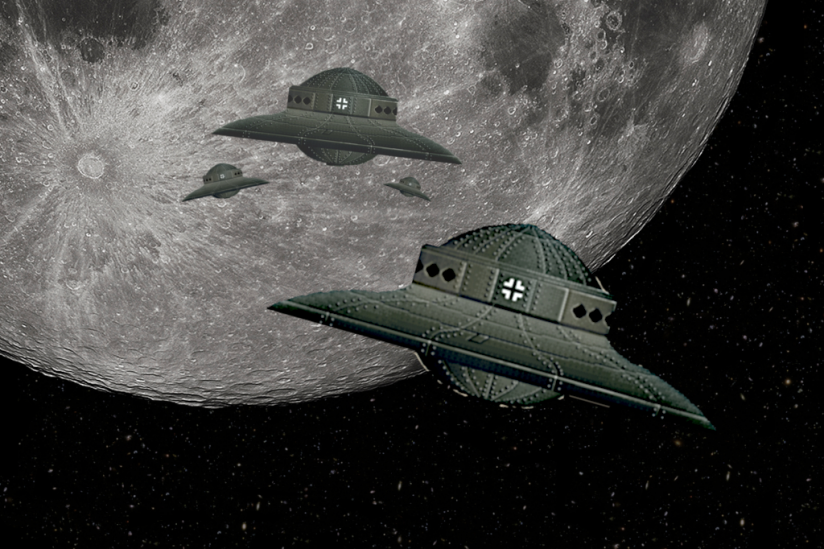 Mond und Reichs-UFOs