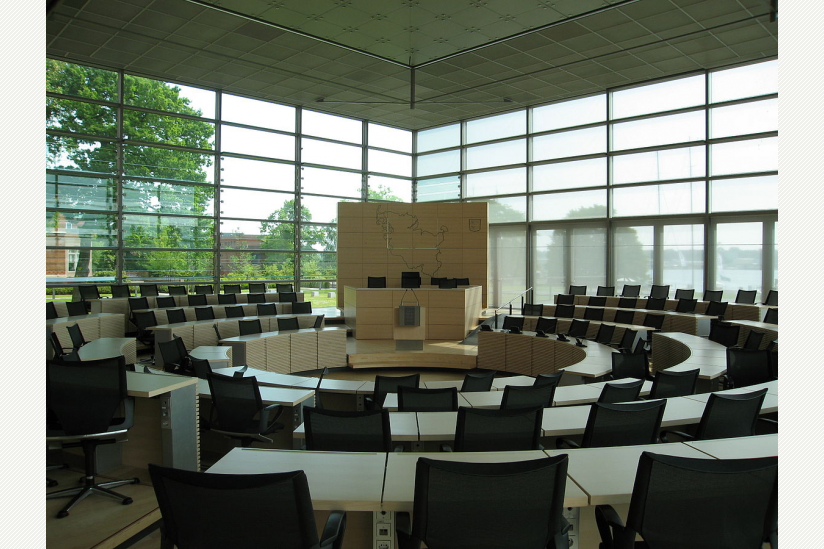  Plenarsaal des Schleswig-Holsteinischen Landtages