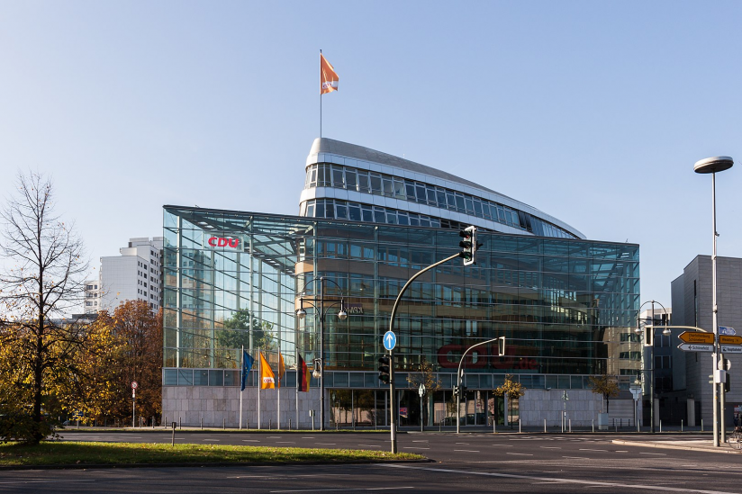 Das Konrad-Adenauer-Haus in Berlin ist die Bundesgeschäftsstelle der CDU.