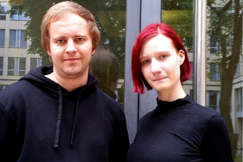 Jan Szyper und Laura Wartschinski