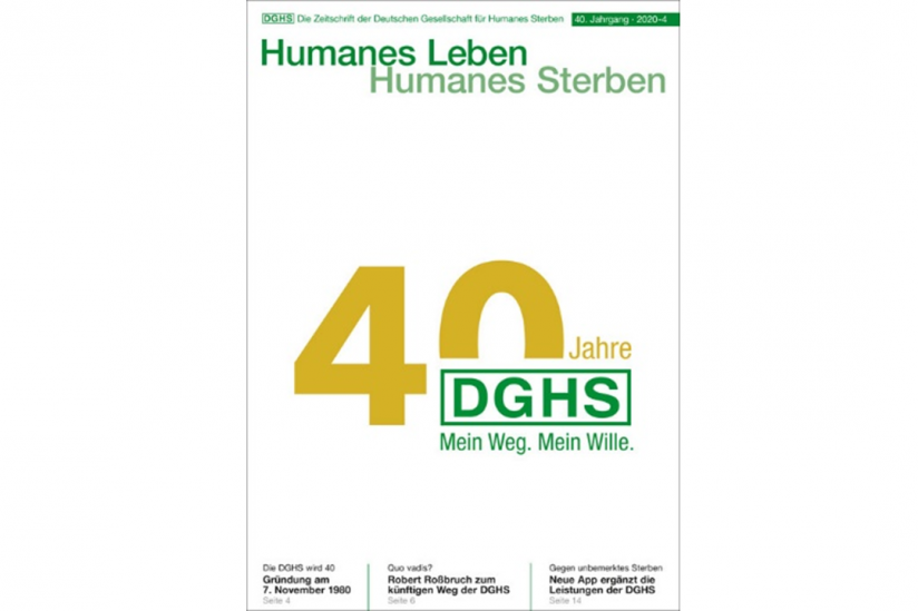 Cover "40 Jahre DGHS"