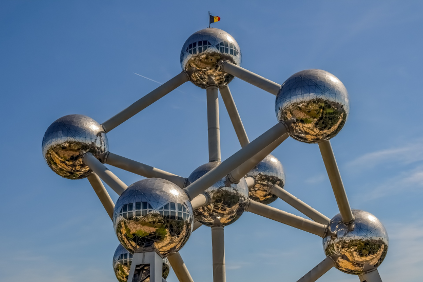 "Das Atomium" in Brüssel