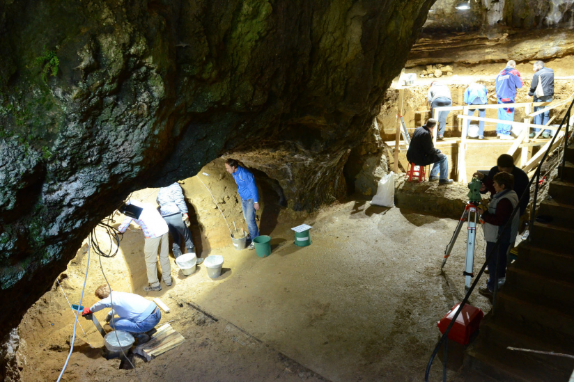 Bacho-Kiro-Höhle in Bulgarien