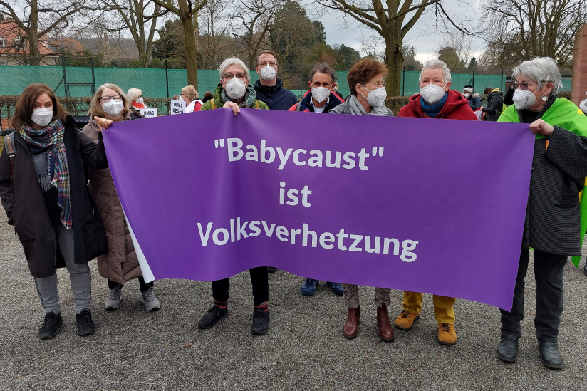 "'Babycaust' ist Volksverhetzung"