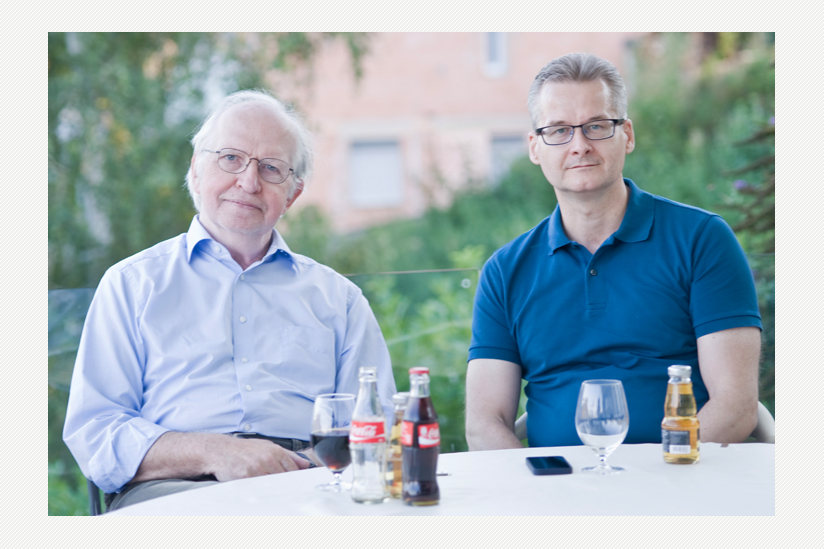 Dr. Carsten Frerk und Matthias Krause