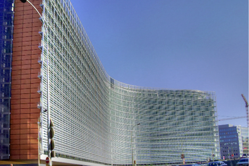 Berlaymont-Gebäude - Sitz der EU-Kommission in Brüssel