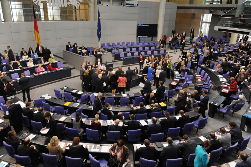 Abstimmung im Bundestag
