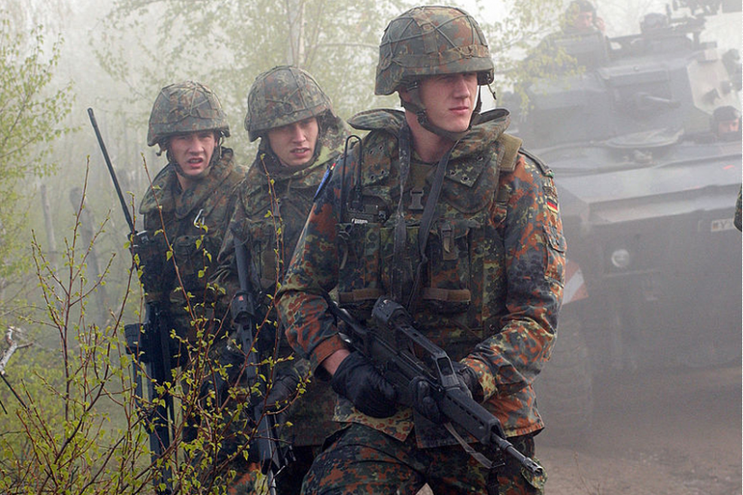 Deutsche Soldaten in Bosnien, Foto: gemeinfrei
