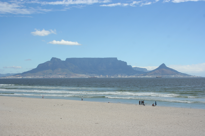 Blick auf Kapstadt und den Tafelberg