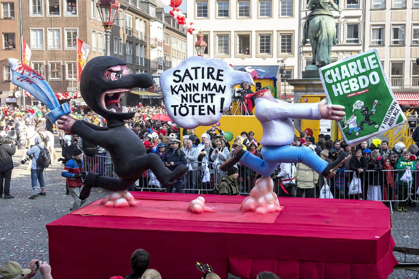 Charlie Hebdo, Satire kann man nicht töten