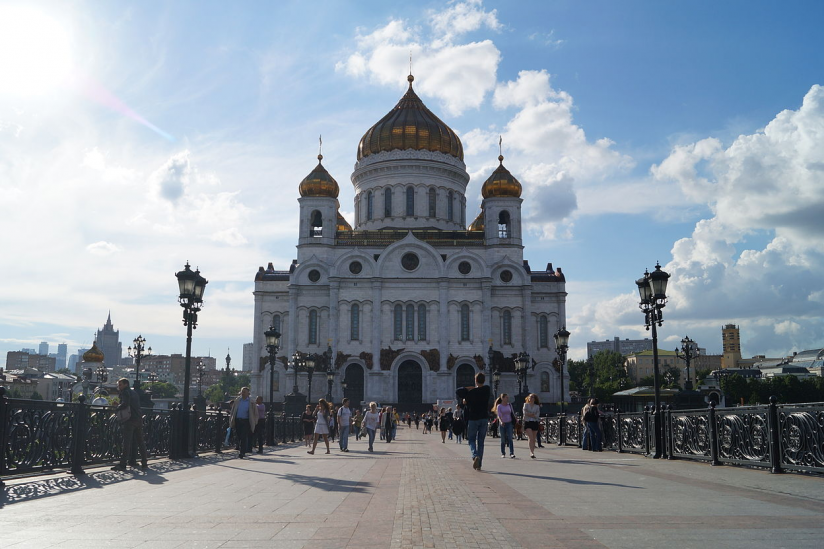 Die Christ-Erlöser-Kathedrale in Moskau