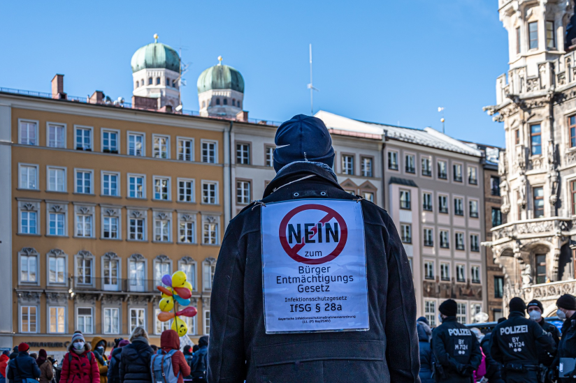 Querdenker-Demo in München