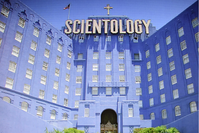 Das internationale Hauptquartier der Scientology-Kirche in Los Angeles