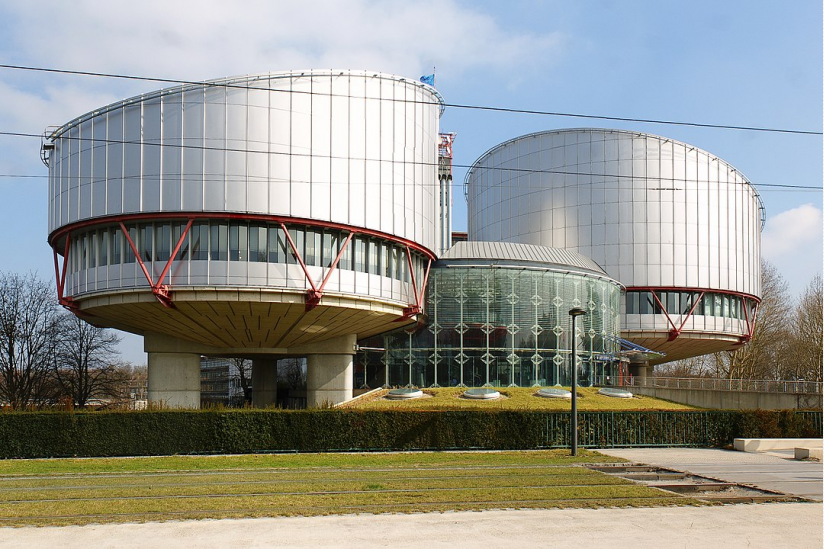 Gebäude des Europäischen Gerichtshofes für Menschenrechte in Straßburg