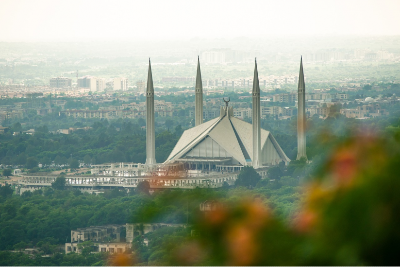Faisal-Moschee  in Islamabad