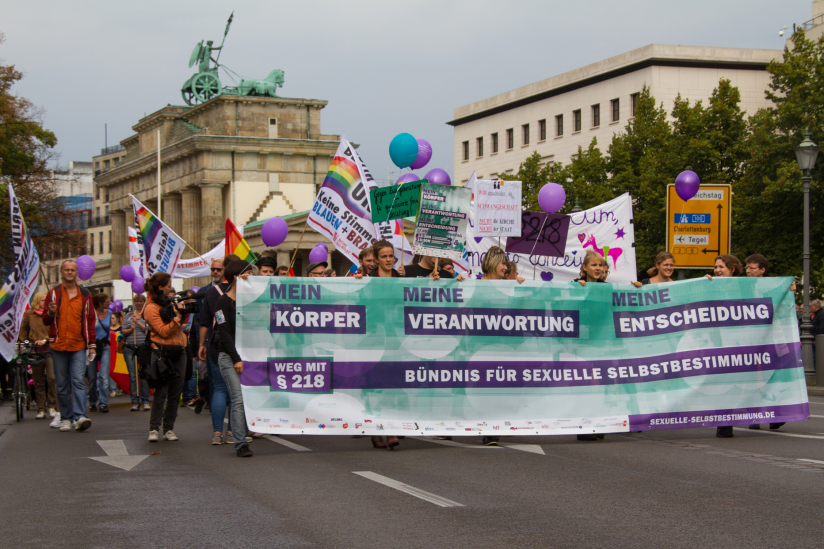 Demo für sexuelle Selbstbestimmung, Berlin