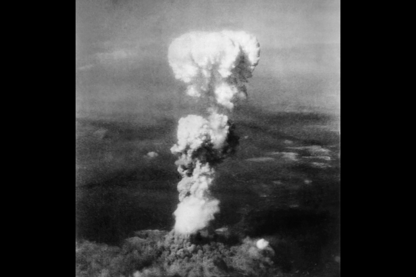 Atompilz über Hiroshima am 6. August 1945
