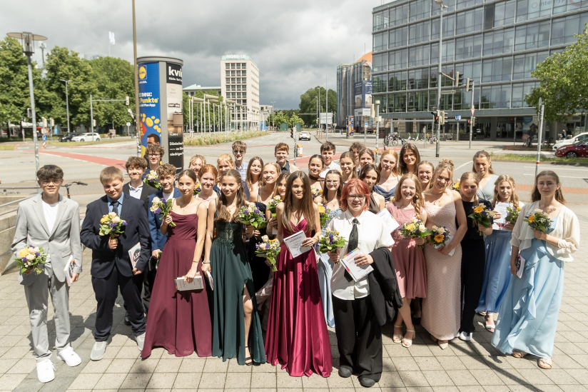 33 Junge Humanistinnen und Humanisten aus Hannover und Umgebung