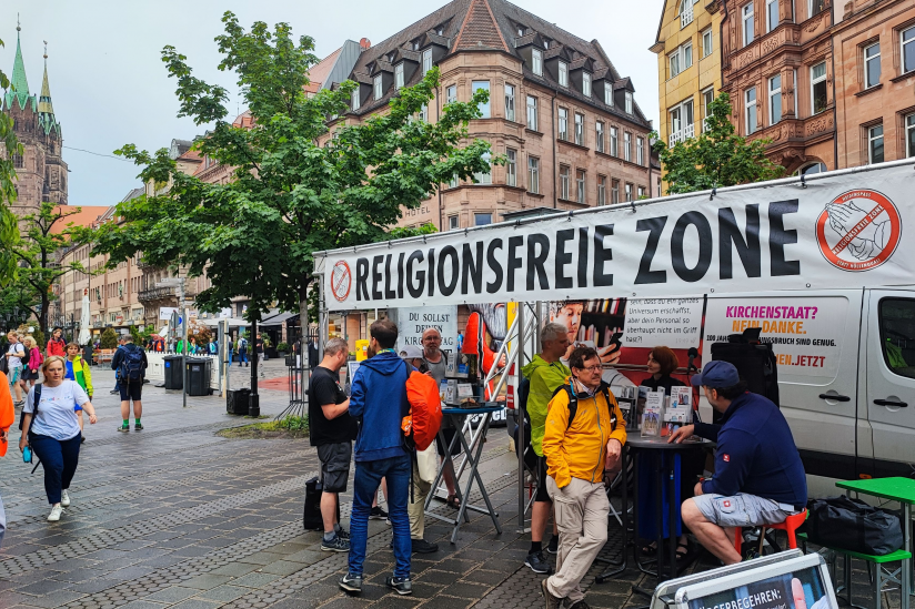 "Religionsfreie Zone"