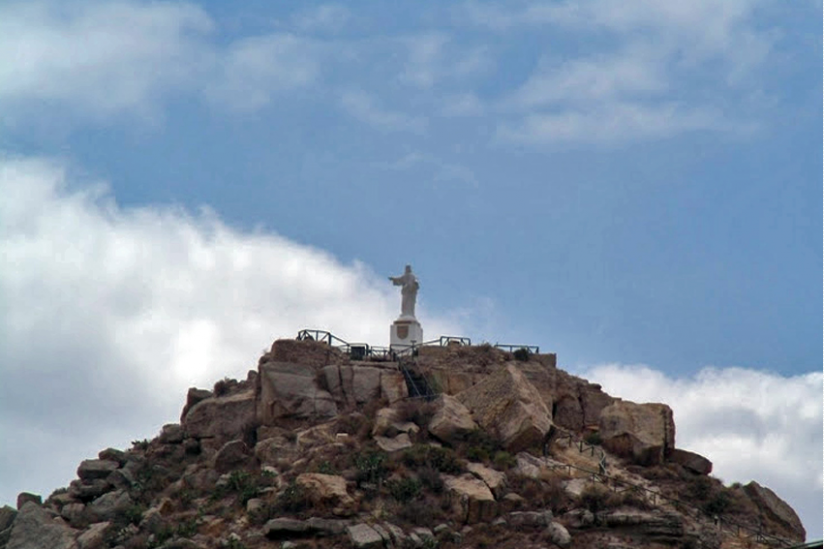 Jesus-Statue in Andalusien