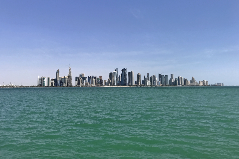 Katar, Doha Skyline