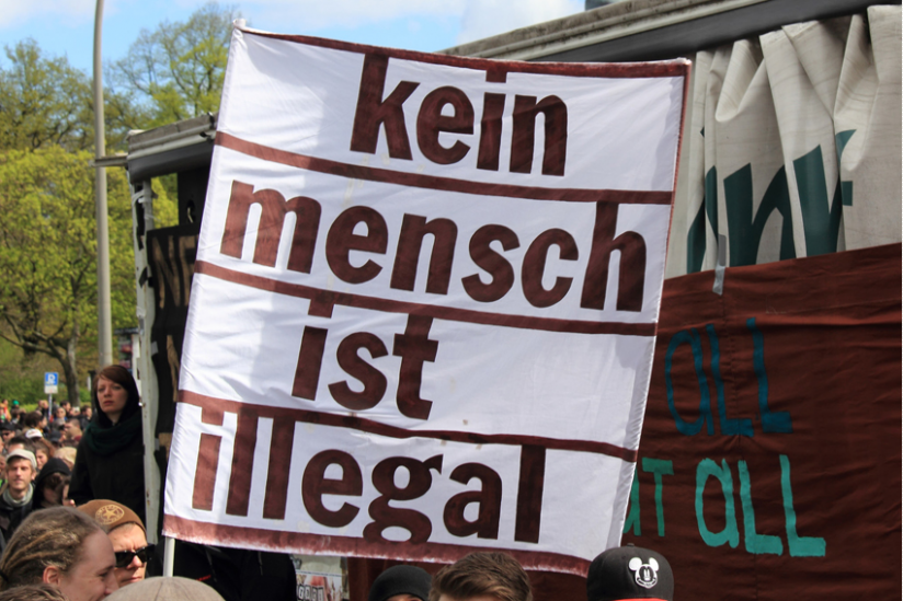 Mayday Demonstration, Hamburg 2015