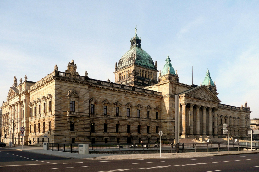 Das Bundesverwaltungsgericht im Reichsgerichtsgebäude in Leipzig.