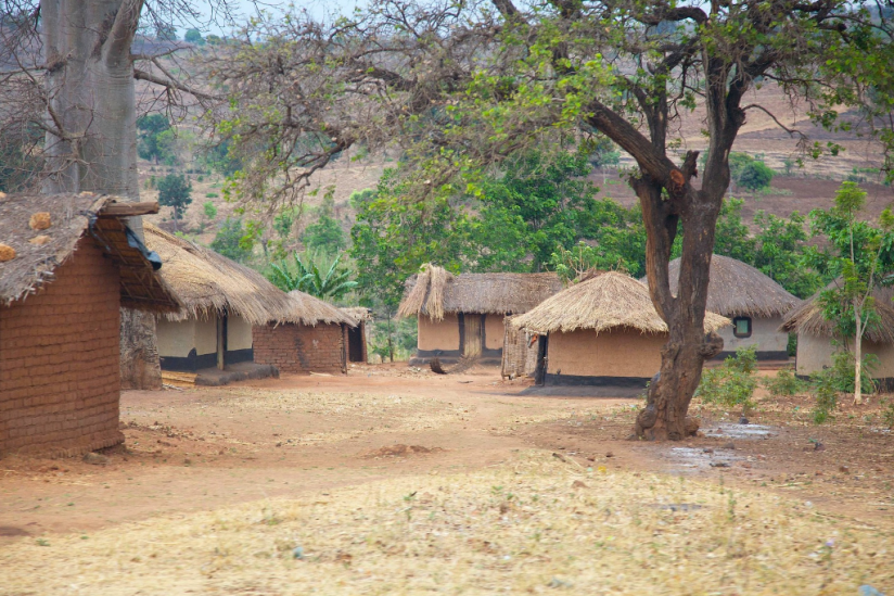 Dorf in Malawi
