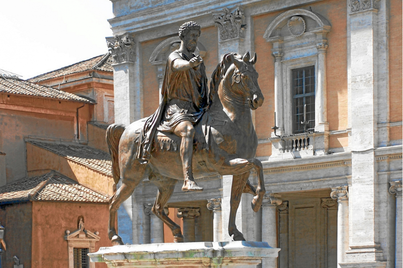 Reiterstandbild Marc Aurels auf dem Kapitol, Rom
