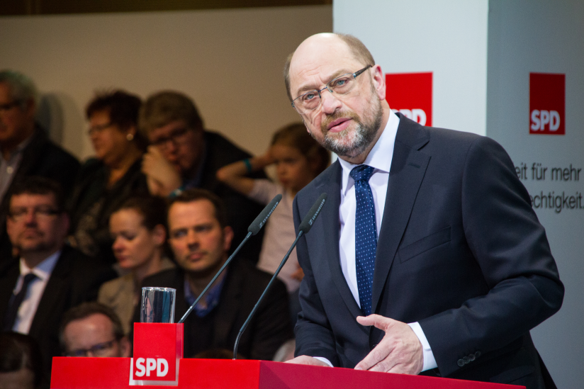 Martin Schulz bei seiner Vorstellung als Kanzlerkandidat der SPD im Januar 2017