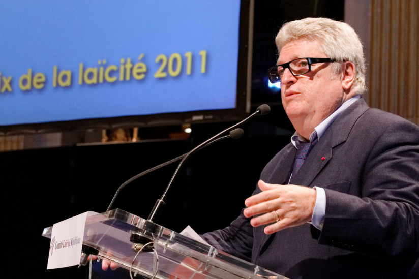 Patrick Kessel, Präsident des laizistischen Komitees Frankreich