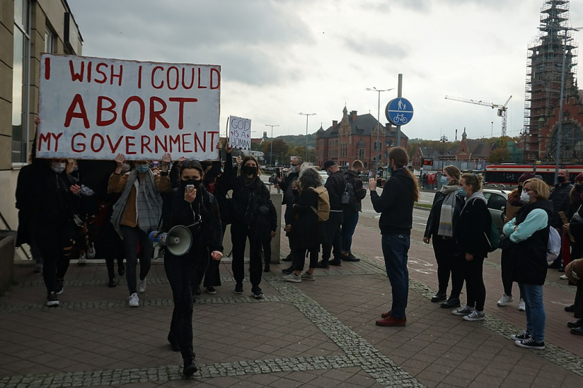 Protest in Danzig