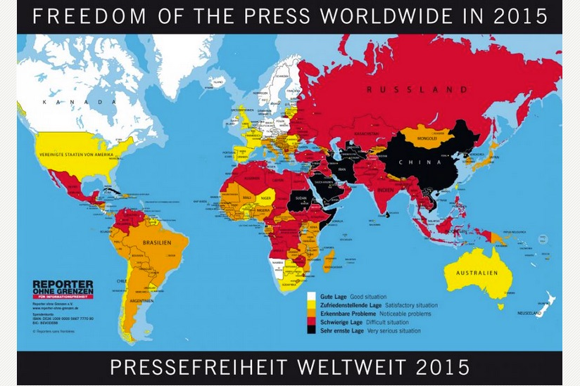 Pressefreiheit 2015