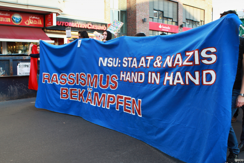 Demo "NSU: Staat und Nazis Hand in Hand" am 01.11.14 in Berlin