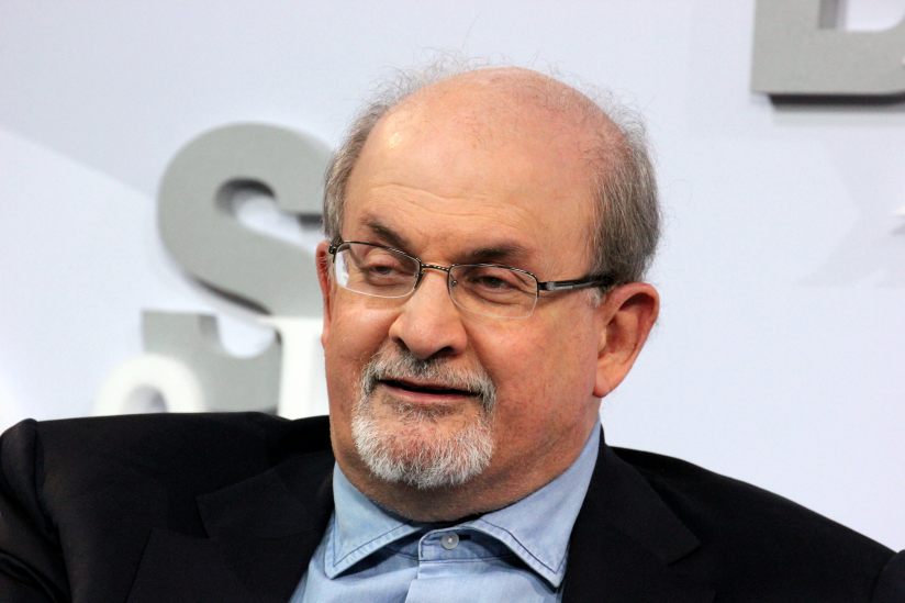 Salman Rushdie auf der Frankfurter Buchmesse 2017