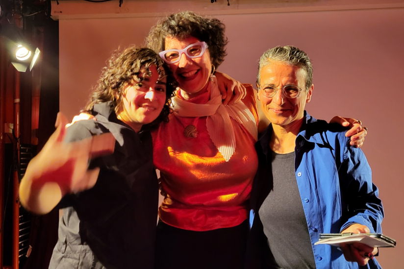 Sanaz Azimipour, Alja Gudžević und Saideh Saadat-Lendle