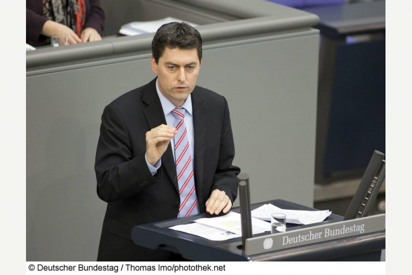 Sascha Raabe im Deutschen Bundestag
