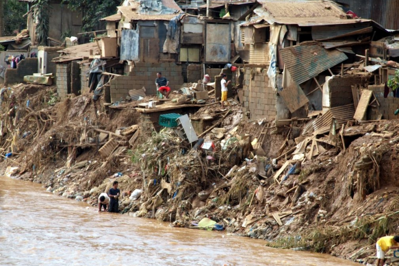Slums in Manila