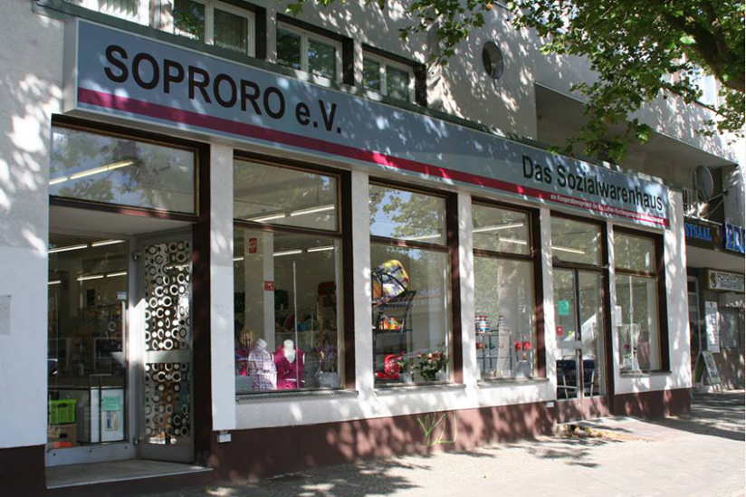 Das Sozialkaufhaus SoproRo in Berlin-Reinickendorf