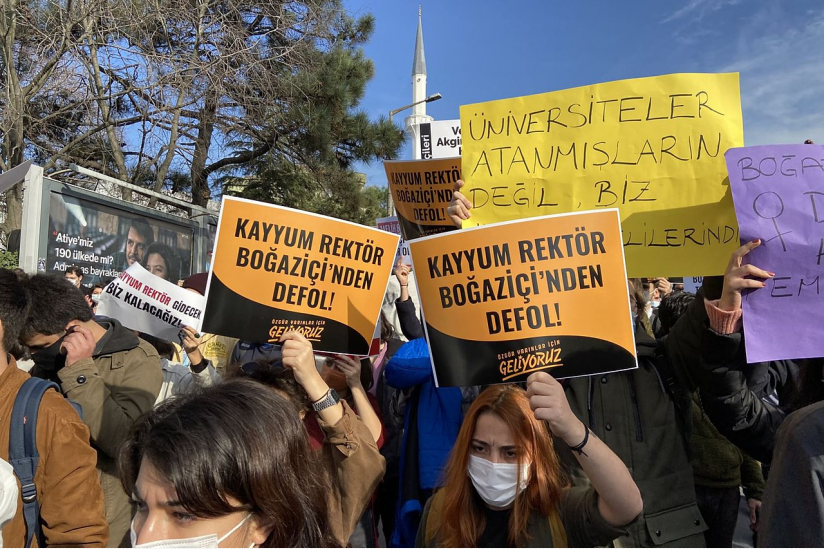 Studierendenproteste an der türkischen Bosporus-Universität