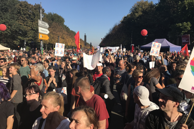 #Unteilbar-Demo am 13.09.2018 in Berlin