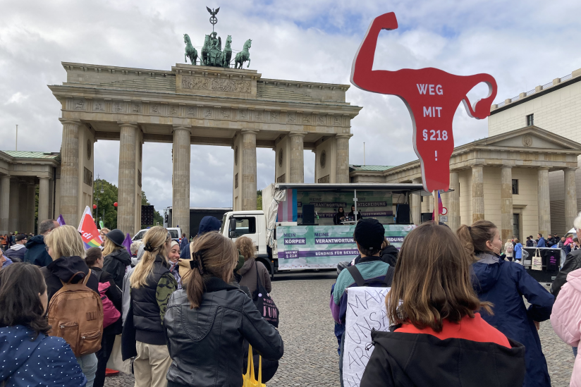 Auftaktkundgebung am Brandenburger Tor
